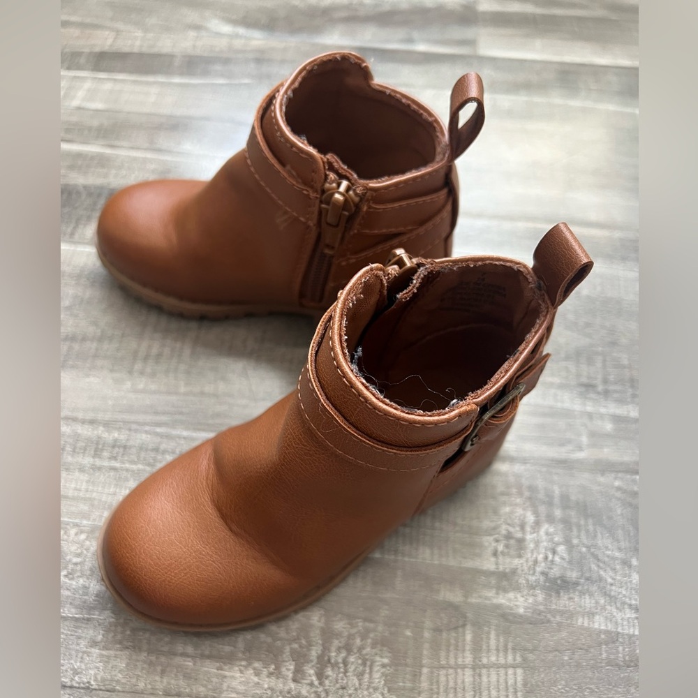 Size 7 brown booties